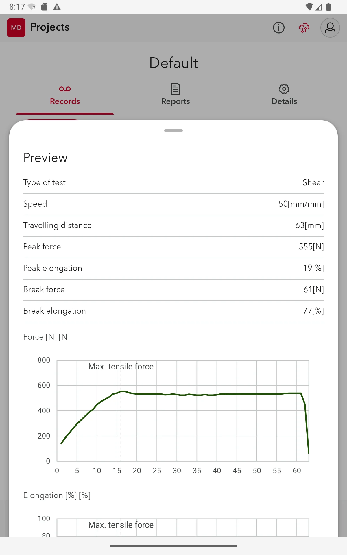 myLeister screenshot