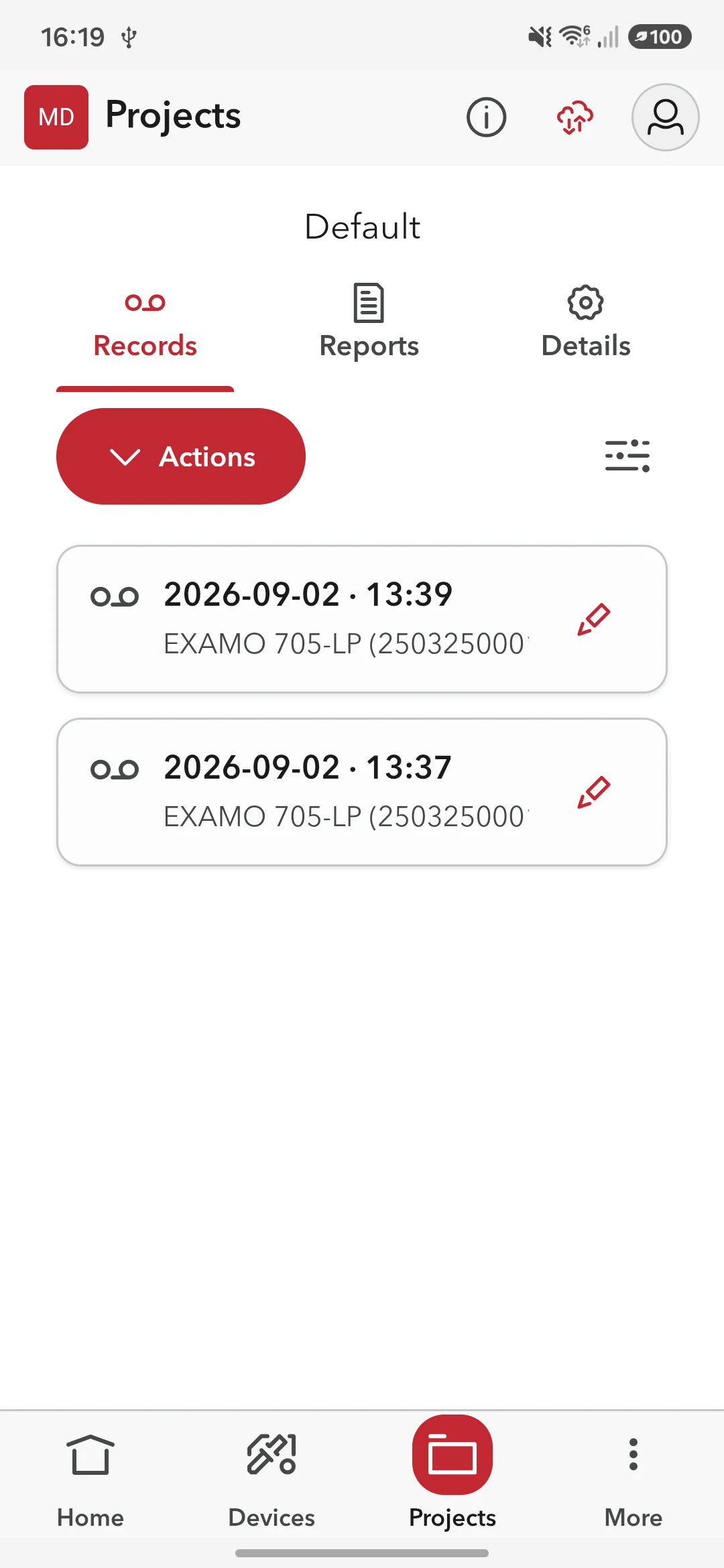 myLeister screenshot