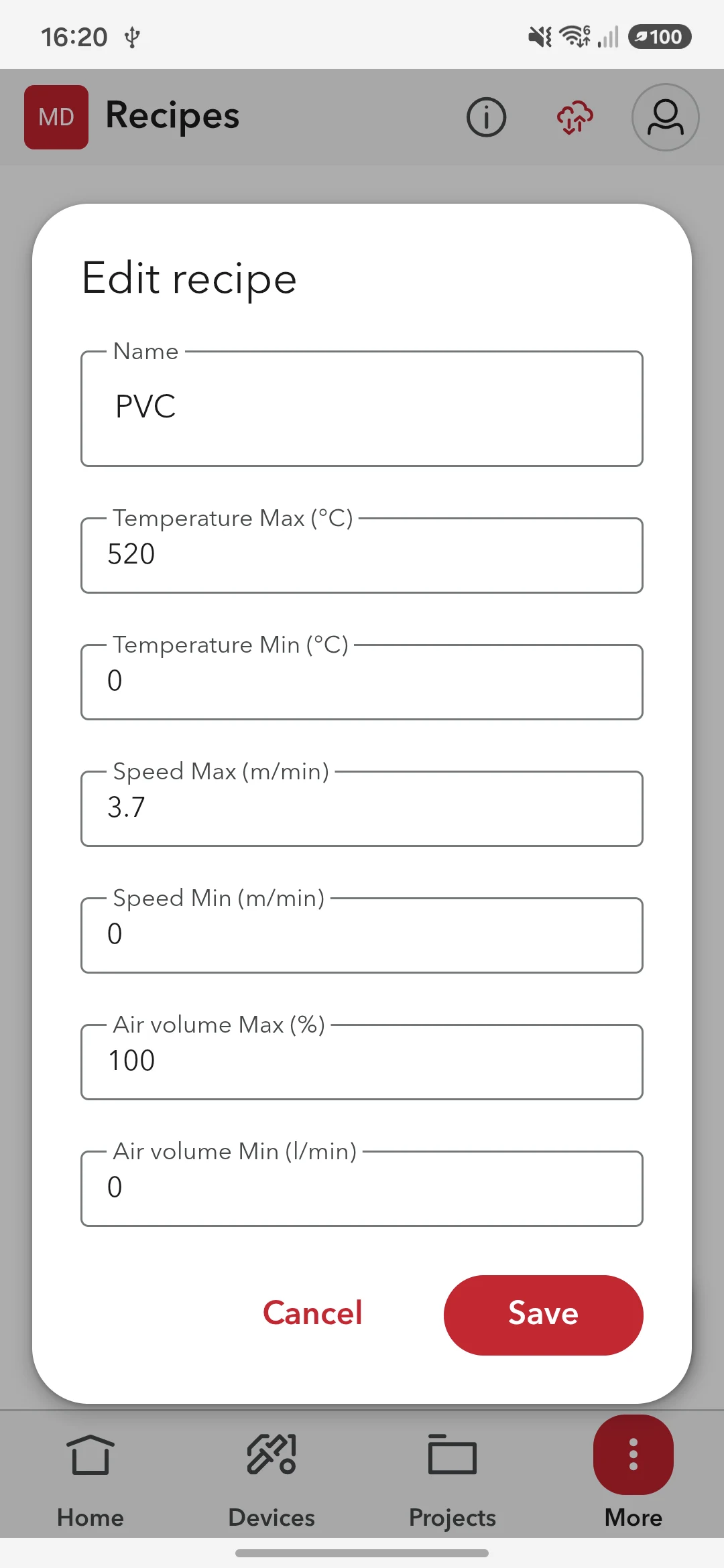 myLeister screenshot